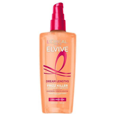 L'Oreal Paris Elvive Dream Lengths Frizz Killer Leave-In Serum, 3.4 Ounce in Saudi Arabia