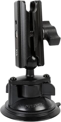 xik 1" Ball Suction Cup Base Mount with 3.54" Double Socket Arm for Phone Tablet Action Camera Holder Mount, 3.5" Large Suction Cup Base for Windshield, Fits RAM B Size Mounts (with 3.54" Arm) in Kuwait