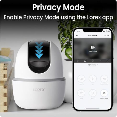 Lorex Classic 2K Indoor Cameras Bundle | Pan-Tilt & Flexible Mount | 2-Way Talks | IR Night Vision | Pet & Baby | Home Security | No Monthly Fee in Kuwait