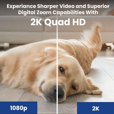 Lorex Classic 2K Indoor Cameras Bundle | Pan-Tilt & Flexible Mount | 2-Way Talks | IR Night Vision | Pet & Baby | Home Security | No Monthly Fee in Kuwait