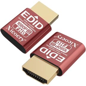 محاكي HDMI 2.1 4K 120 هرتز HDR EDID، قابس دمية ملون عميق 8 بت مع سطوع ذروة 1600 شمعة في المتر المربع، شاشة افتراضية 3840×2160@60 هرتز بدون رأس in Kuwait