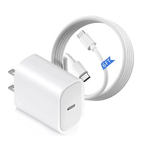 شاحن سريع 30 واط USB C لـ Google Pixel 8، 8 pro، 8a، 9، 9 pro، 9 pro XL، 7، 7 pro، 7a، 6، 6 pro، 6a، 5، 5a، 4a، 4، 4 XL، 3a، 3، 2 6FT Type C شاحن كابل شحن الحبل in Kuwait