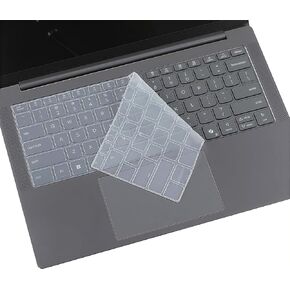 غلاف لوحة المفاتيح متوافق مع 2025 Lenovo IdeaPad Slim 3 3i 14" 14IRU10 14AHP10 14ARP10 14IRH10، IdeaPad Slim 5 5i 14" 14AKP10 14ARP10 14IRH10R (ليس لليوجا 7 7i 14" وSlim 7 7i 14ILL10) (واضح) in Kuwait