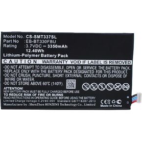 ALLC Replacement Battery for Samsung Galaxy Tab 4 8.0/Galaxy Tab4 8.0"/SM-T330NU/SM-T337A/SM-T337T/SM-T337V,PN:EB-BT330FBU,3350mAh in Kuwait