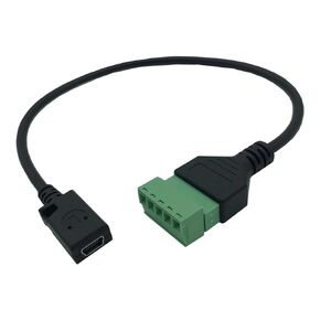 Miniature USB 5Pin to 5Pin Terminals Adapter Cable Supports Data and Power Transfer for Various Electronic Applications USB Link in Saudi Arabia