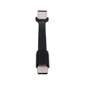 Opposite U Shape Back Angled USB2.0 Version Type-C Ultra Slim USB-C Flat Male to Female Extension Power 480Mbps Data Cable 65W Fast Charge forLaptop Tablet Phone (64mm) in Kuwait