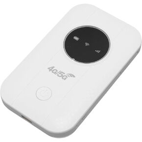HURRISE [2024 نسخة مطورة 4G WiFi Mobile Hotspot 300Mbps، راوتر WiFi محمول، يدعم ما يصل إلى 10 أجهزة، مناسب للسفر والأعمال، بطارية مدمجة 3650 مللي أمبير في الساعة. in Kuwait