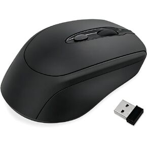 Silent Wireless Mouse for MSI Modern AM272P 12M,Bluetooth,2.4GHz with USB Receiver, Quiet & Lightweight in Kuwait