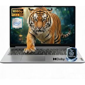 Lenovo Ideapad 1 Laptop Computer-15.6" FHD Display Laptop for Home & Daily Task, Intel N6000 Processor, 12GB DDR4, 128GB eMMC+512 GB SSD, Wi-Fi 6, 1MP HD Camera, Windows 11 Home, SD Card Reader in Kuwait