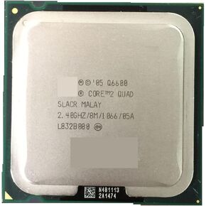 Core2 Quad Processor Q6600 CPU 95W (8M Cache, 2.40 GHz, 1066 MHz FSB) SLACR GO LGA775 Desktop in Kuwait