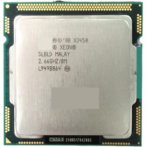 Xeon PC Processor X3450 Quad-Core (8M Cache, 2.66GHz) LGA1156 CPU Working Properly Desktop in Kuwait