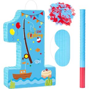 4 Pcs 15.7 Inch Pink Princess Crown Pinata for Girls, Princess Theme Birthday Party Decorations, Crown Party Favors Wooden Pinata Stick, Blindfold and Confetti for Baby Shower (Princess) in Kuwait