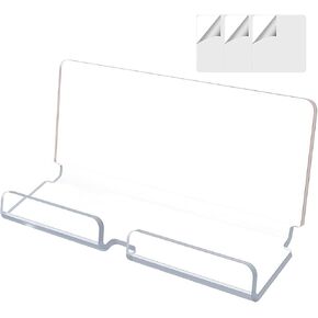 Tablet Wall Mount - Acrylic E-Reader Stand | Adjustable, Durable, Hands-Free Phone And Tablet Bracket For Home, Office, Kitchen, Restaurant, Gym, Hotel, Classroom, Workshop, Bedroom, Living Roo in Kuwait