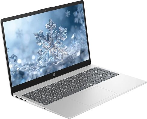 كمبيوتر محمول HP، كمبيوتر محمول للأعمال بشاشة لمس FHD مقاس 15.6 بوصة، معالج AMD Ryzen 7 ثماني النواة، كمبيوتر محمول Windows 11، ذاكرة وصول عشوائي 12 جيجابايت، سعة تخزين 512 جيجابايت (256B SSD+256 جيجابايت مجموعة إرساء)، سماعات PLUSERA، فضي طبيعي in Kuwait