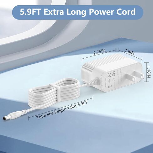 12V Power Adapter Replacement for eufy Security HomeBase S380 & S280 Edge Security Center Power Cord in Kuwait