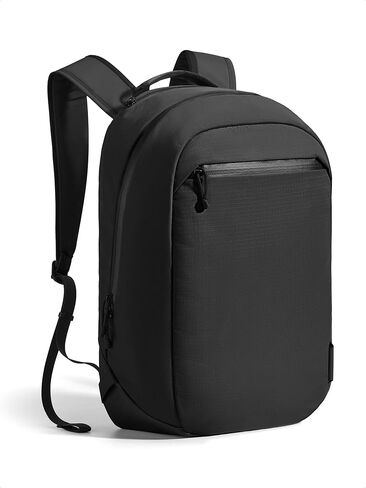 ALPAKA Aero Pack 16L Lightweight Laptop Backpack for Work, Travel and Daily Commute, Fits 16" MacBook Pro, Personal Item Carry On with Internal Bottle Pocket, Axoflux 210D Ripstop, Black in Kuwait