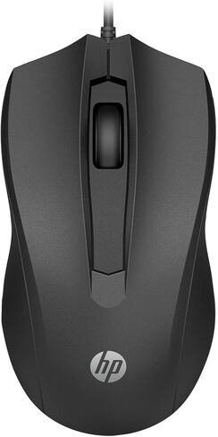 ماوس HP سلكي 105 - بصري - كابل - USB نوع A - 1600 نقطة في البوصة - 3 أزرار - متماثل in Kuwait