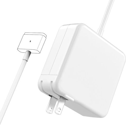 45W Mag2 T-tip Magnetic Mac Book Air Charger, Compatible with 11-inch & 13-inch Mac Book Air Released After Mid 2012 (2012-2017 Models) in Kuwait
