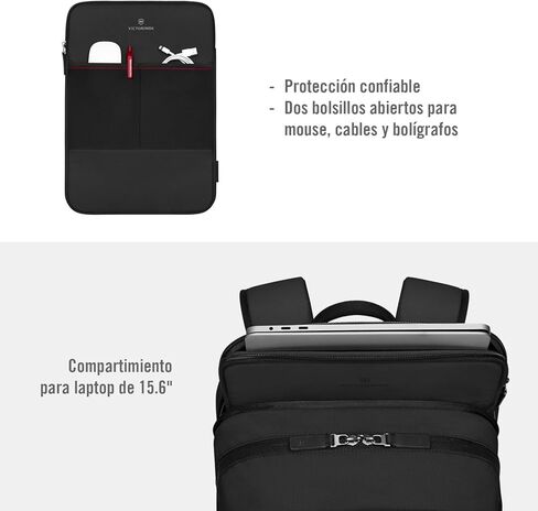 Victorinox Altmont Modern Deluxe Backpack Black in Kuwait