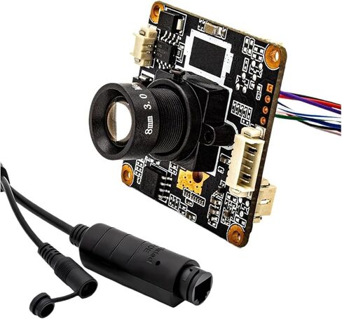 POE48V 3MP 25FPS Webcam 8mm 42 Degree M12 Mount Lens Safety HD Security Camera(POE48V) in Kuwait