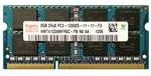 Hynix 8GB PC3-12800 DDR3-1600MHz non-ECC Unbuffered CL11 204-Pin SoDimm Dual Rank Memory Module Mfr P/N HMT41GS6MFR8C-PB in Kuwait
