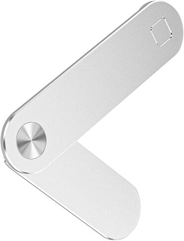 Portable Phone Screen Extension Holder – Adjustable Phone Laptop Stand,Magnetic Phone Holder,Compact and Versatile for Video Calls and Multi-Tasking(Silver) in Kuwait