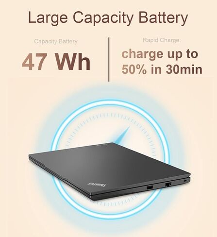 Lenovo Gen 13 ThinkPad X1 Carbon Touchscreen Laptop with Intel Ultra 7 255U Processor, 14" WUXGA 100% sRGB, 32GB DDR5 RAM, 1TB NVMe Performance SSD, FHD+ IR+ RGB Camera, and Windows 11 Pro in Kuwait