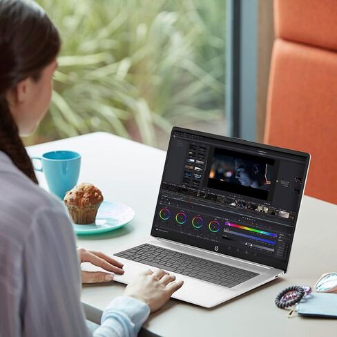 كمبيوتر محمول HP بشاشة لمس 17 بوصة، كمبيوتر محمول للأعمال بشاشة 17.3 HD+ تعمل باللمس، Intel 10-Core i7، Windows 11 Pro، لوحة مفاتيح بإضاءة خلفية | لوحة الأرقام | بصمة | واي فاي 6 | 64 جيجابايت رام 2 تيرابايت SSD | قطعة من الجبن in Kuwait