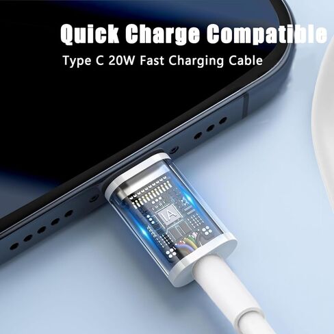 30W USB C Fast Charger for Google Pixel 8, 8 pro, 8a, 9, 9 pro, 9 pro XL, 7, 7 pro, 7a, 6, 6 pro, 6a, 5, 5a, 4a, 4, 4 XL, 3a,3, 2 6FT Type C Charger Charging Cable Cord in Kuwait