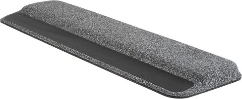 مسند معصم Allsop Premium Plush Angled للوحة المفاتيح - إمالة سلبية لطيفة، قاعدة غير قابلة للانزلاق، غطاء قماش، دعم معصم مريح للمكتب والألعاب in Kuwait