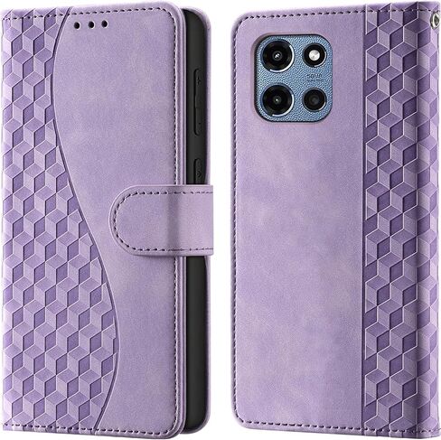 for Motorola Moto G 2025 Wallet Case with Card Holder, RFID Blocking Credit Slots Kickstand Shockproof Phone Cover Fit for Moto G 2025 Phone Case Turquoise in Saudi Arabia