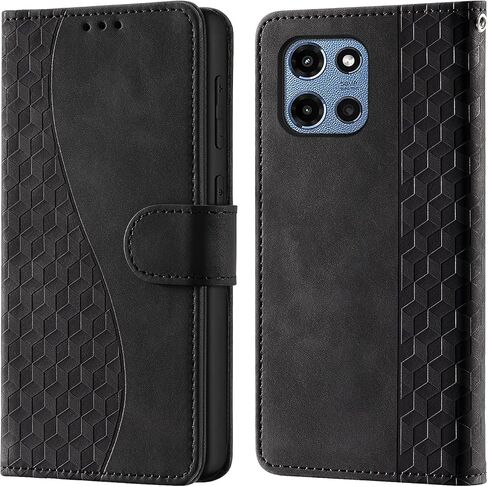 for Motorola Moto G 2025 Wallet Case with Card Holder, RFID Blocking Credit Slots Kickstand Shockproof Phone Cover Fit for Moto G 2025 Phone Case Turquoise in Saudi Arabia