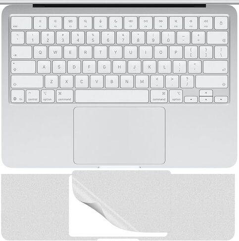 غطاء راحة اليد لجهاز الكمبيوتر المحمول 2026 MacBook Neo 13 بوصة مع شريحة A18 Pro A3404، ملحقات MacBook Neo غطاء واقي للمعصم مقاوم للخدش (فضي) in Kuwait