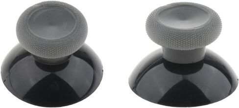 CALANDIS™ 2X Thumb Grip Thumbstick Cover for Microsoft One Slim S Black Grey | Controllers & Attachments | Video Game Accessories in Kuwait