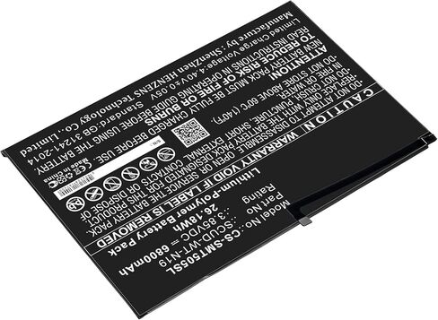 ALLC Replacement Battery for Samsung Galaxy Tab A7 10.4 2020/SM-T500/SM-T505,PN:SCUD-WT-N19,6800mAh in Kuwait