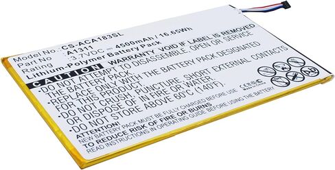 بطارية بديلة من ALLC لجهاز Acer A1-830/A1-830-2Csw-L16T/Iconia A1-830-25601G01nsw/Iconia Tab 8، PN:A1311/KT.0010M.004,4500 مللي أمبير في الساعة in Kuwait