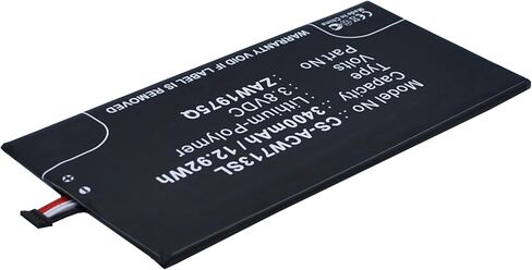ALLC Replacement Battery for Acer A1-713/A1-713HD/Iconia Tab 7,PN:Aprilia,ZAW1975Q,ZAW1975Q1/ICP3/61/127,ZWA1975Q,3400mAh in Kuwait