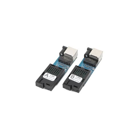 1Pair Mini Gigabit Fiber Optical Media Converter, 10/100/1000Mbps Auto-Negotiation, Single Mode 3Km, SC/UPC；SC/APC Port, 1.25G Fiber Speed, 1550nm Wavelength in Kuwait