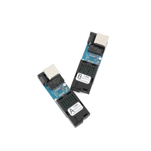 1Pair Mini Gigabit Fiber Optical Media Converter, 10/100/1000Mbps Auto-Negotiation, Single Mode 3Km, SC/UPC；SC/APC Port, 1.25G Fiber Speed, 1550nm Wavelength in Kuwait