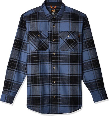 Timberland PRO Men's Woodfort Long Sleeve Heavy-Weight Flannel Work Shirt Big & Tall in Saudi Arabia