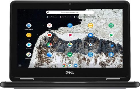 Dell Chromebook 11 3000 3100 شاشة لمس 11.6 بوصة 2 في 1 Chromebook - عالي الدقة - 1366 × 768 - Intel Celeron N4020 ثنائي النواة (2 كور) 1.10 جيجاهرتز - ذاكرة الوصول العشوائي 8 جيجابايت - ذاكرة فلاش 32 جيجابايت - أسود (متجدد) in Kuwait