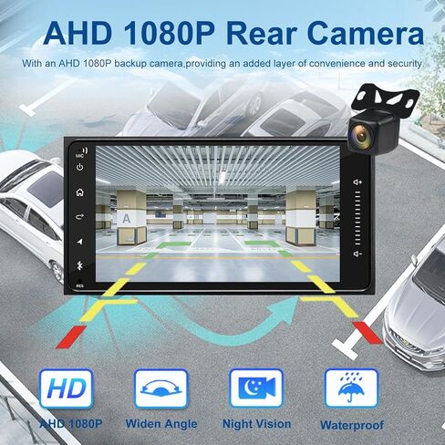 4+64G Car Stereo for Toyota Hiace 2004-2019, Android 15 Car Radio with 7 Inch QLED Touchscreen Wireless CarPlay & Android Auto, GPS Navigation, Bluetooth 5.4, FM/AM/RDS Radio and Backup Camera in Kuwait