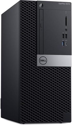 Dell OptiPlex 5070 Tower Intel Core i7-9700 4.7GHz Turbo 16GB RAM 1TB NVMe Win 11 Pro (Renewed) in Kuwait