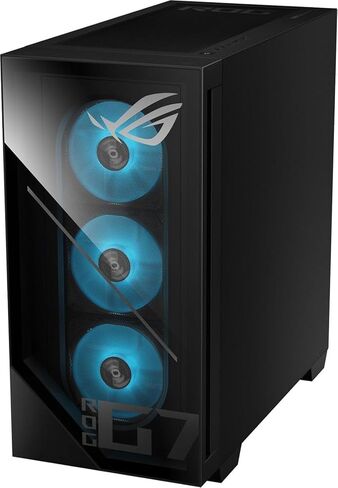كمبيوتر مكتبي ASUS ROG Strix G700 بسعة تخزين 12 تيرابايت + SSD 192 جيجابايت DDR5 RAM Win 11 Pro (معالج Intel الجيل الخامس عشر Core Ultra 9 Turbo Boost إلى 6.00 جيجا هرتز، NVIDIA GeForce 4060Ti RTX 8GB GDDR6) كمبيوتر ألعاب G700TF in Kuwait