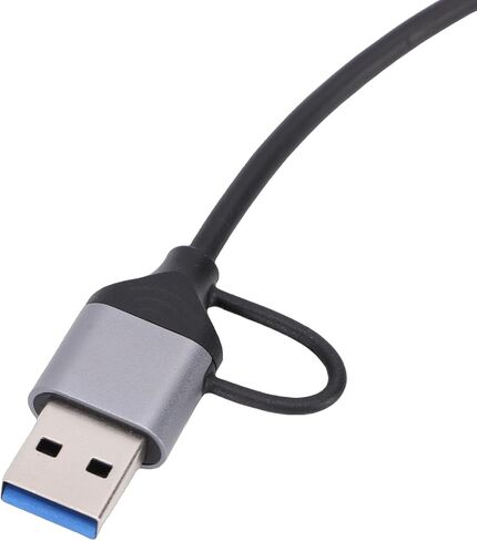 LICAEVEY USB C إلى محول إيثرنت، محول شبكة USB3.0 إلى RJ45 LAN، محول إيثرنت USB من سبائك الألومنيوم 100 ميجابت في الثانية لأجهزة الكمبيوتر المحمول والهواتف المحمولة والكمبيوتر اللوحي in Kuwait