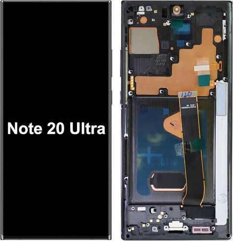 بديل شاشة Samsung Galaxy Note 20 Ultra 5G OLED مع محول رقمي بشاشة تعمل باللمس [OLED، وليس LCD] مجموعة كاملة مع مجموعة أدوات إصلاح SM-N985 SM-N986U (يدعم بصمة الإصبع) in Kuwait
