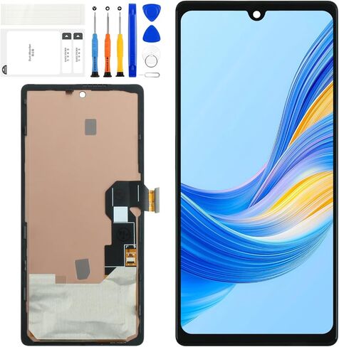6.1" TFT LCD Display for Google Pixel 6A GX7AS, GB62Z, G1AZG, GB17L Touch Screen Digitizer LCD Assembly Repair Parts Black Without Frame -No Fingerprint Function in Kuwait