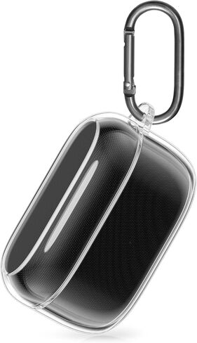kwmobile Earphones Case for Technics EAH-AZ100 Case - Clear TPU Silicone Earbuds Cover - Transparent in Kuwait