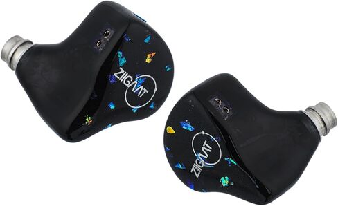 Linsoul ZiiGaat Doscinco in Ear Monitor, 2DD+3BA Hybrid Driver Earphone IEM, Wired Earbuds, Audiophile Tuning, with IEM Cable for Musician Gaming (3.5mm), Black in Kuwait