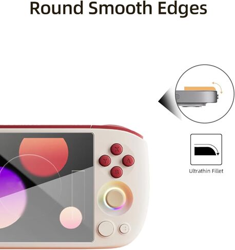 واقي شاشة لجهاز AYANEO Pocket AIR Mini المحمول، طبقة مضادة للخدش HD مضادة للخدش، تغطية كاملة وتركيب خالٍ من الفقاعات، 4 عبوات in Kuwait
